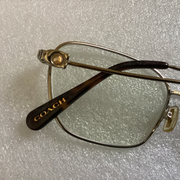 Coach HC 5103B-9005 Eyeglasses Light Gold Frames Clear Lens  Coach Prescription Eyeglasses HC 5103B Unisex